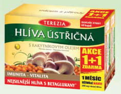 TEREZIA Hlíva ústřičná s rakytníkovým olejem 60+60 kapslí