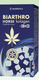 BIARTHRO HORSE ŠLACHY kolagen s CBD 60 kostiček