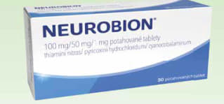 Neurobion® 100 mg/50 mg/1 mg 30 potahovaných tablet