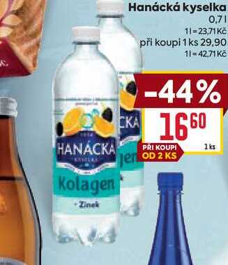 Hanácká kyselka 0,7l