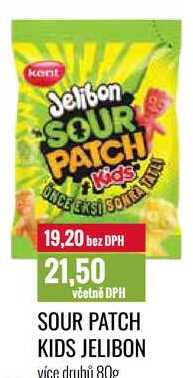 SOUR PATCH KIDS JELIBON 80g