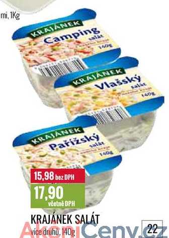 KRAJÁNEK SALÁT 140g