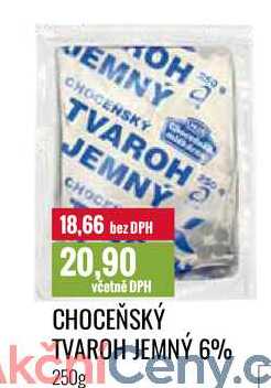 CHOCEŇSKÝ KTVAROH JEMNÝ 6% 250g 