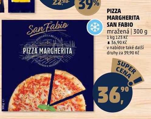 PIZZA MARGHERITA SAN FABIO, 300 g 