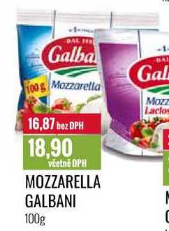 MOZZARELLA GALBANI 100g