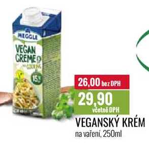 VEGANSKÝ KRÉM na vaření, 250ml 