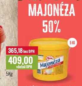 MAJONÉZA 50% 5kg