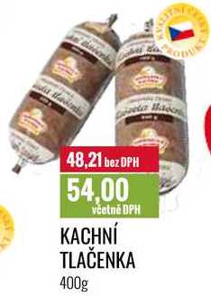 KACHNÍ TLAČENKA 400g 