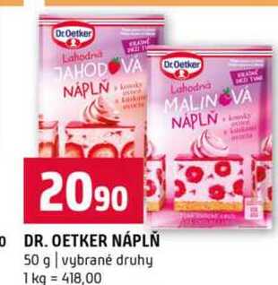 DR. OETKER NÁPLŇ 50 g