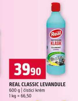 REAL CLASSIC LEVANDULE 600 g