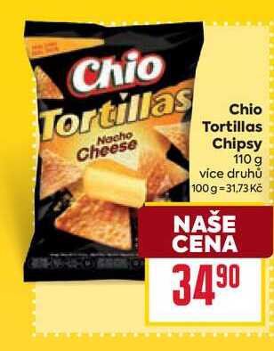 Chio Tortillas Chipsy 110 g