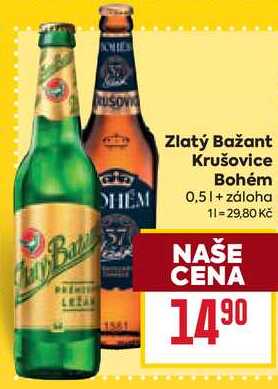 Krušovice Bohém 0,5l 