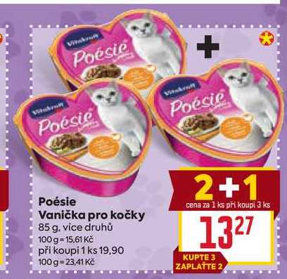 Poésie Vanička pro kočky 85 g