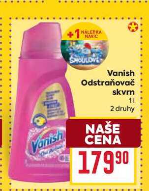 Vanish Odstraňovač skvrn 1l