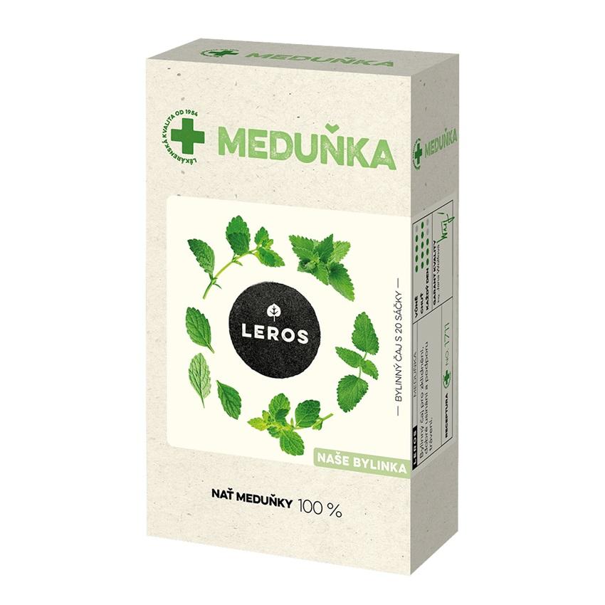 Leros Meduňka bylinný čaj 20x1g