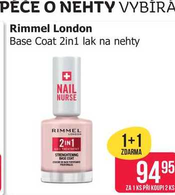 Rimmel London Base Coat 2in1 lak na nehty