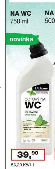 BALhome NA WC NA 750 ml 