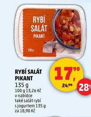 RYBÍ SALÁT PIKANT, 135 g