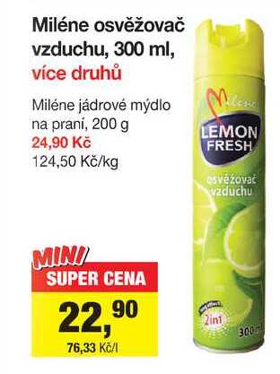 Miléne osvěžovač vzduchu, 300 ml, více druhů 