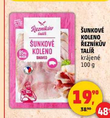 ŠUNKOVÉ KOLENO ŘEZNÍKŮV TALÍŘ, 100 g 