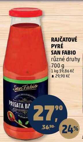 RAJČATOVÉ PYRÉ SAN FABIO, 700 g 
