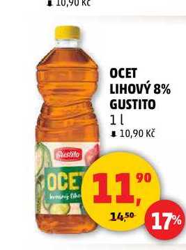 OCET LIHOVÝ 8% GUSTITO, 1 l