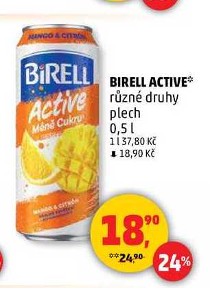 BIRELL ACTIVE, 0,5 l