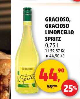 GRACIOSO LIMONCELLO SPRITZ, 0,75 l