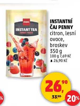 INSTANTNÍ ČAJ PENNY, 350 g 