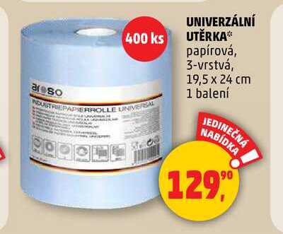 UNIVERZÁLNÍ UTĚRKA, 1 balení