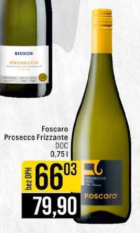 Foscaro Prosecco Frizzante DOC 0,75 l