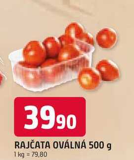 RAJČATA OVÁLNÁ 500 g