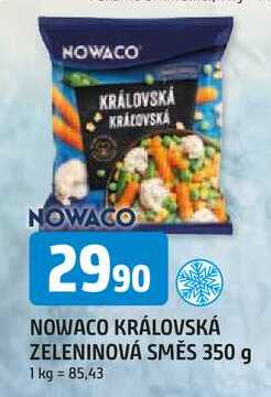 NOWACO KRÁLOVSKÁ ZELENINOVÁ SMĚS 350 g 