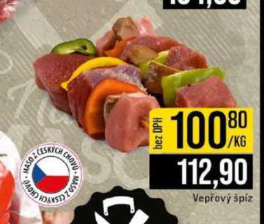 Vepřový špíz 1 kg