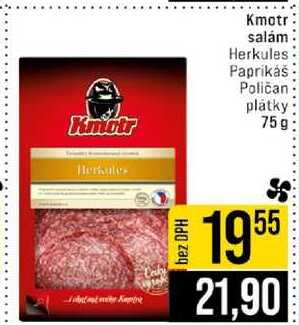Kmotr salám plátky 75g