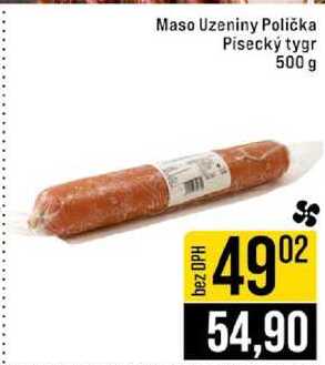 Maso Uzeniny Polička Písecký tygr 500 g 