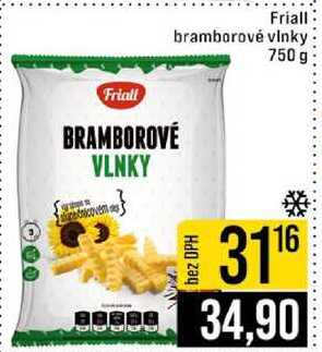 Friall bramborové vlnky 750 g 