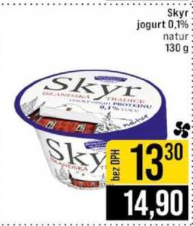 Bohušovická mlékárna Skyr jogurt 0,1% natur 130 g