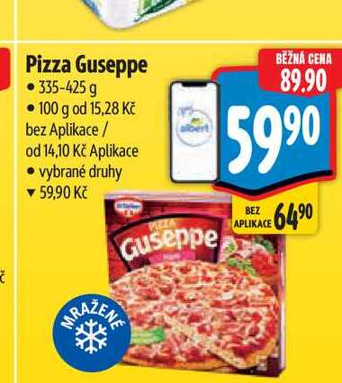 Pizza Guseppe  335-425 g 