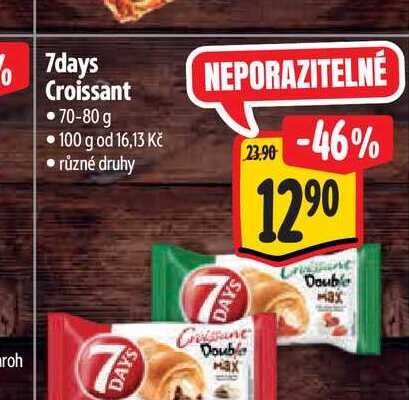 7days Croissant  70-80 g  