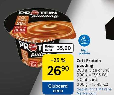 Zott Protein pudding high protein, 200 g