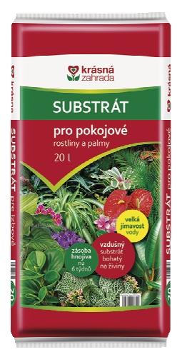 Substrát pro pokojové rostliny a palmy, 1 KS