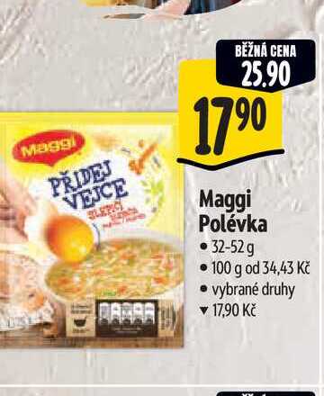   Maggi Polévka  32-52 g 