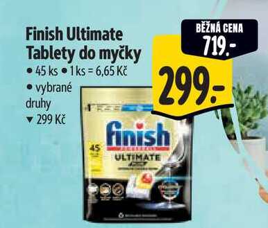 Finish Ultimate Tablety do myčky 45 ks 