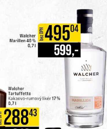 Walcher Marillen 40% 0,7 l