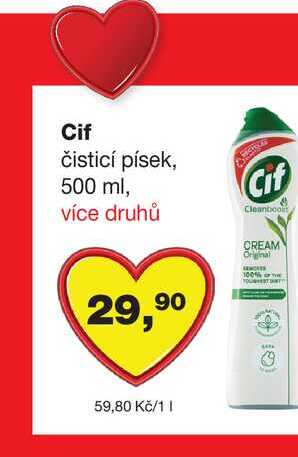 Cif čisticí písek, 500 ml