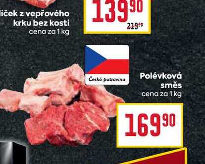 Polévková směs cena za 1 kg 