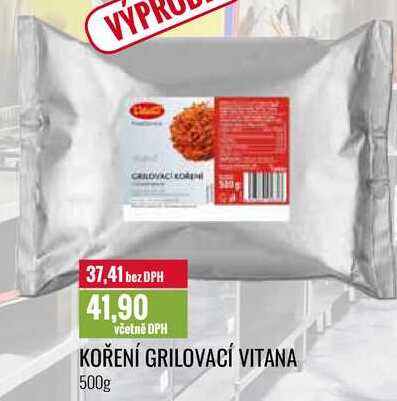 KOŘENÍ GRILOVACÍ VITANA 500g 