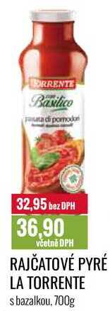 RAJČATOVÉ PYRÉ LA TORRENTE 700g 