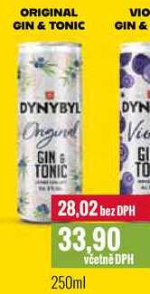 ORIGINAL GIN & TONIC 250ml